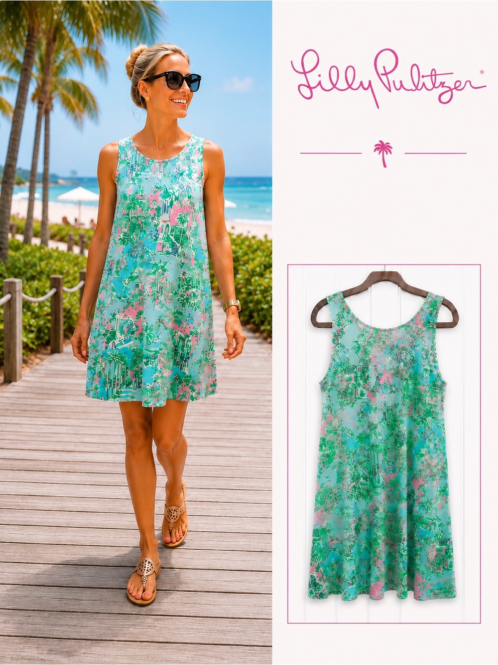 NWOT Lilly Pulitzer Kristen Swing Dress